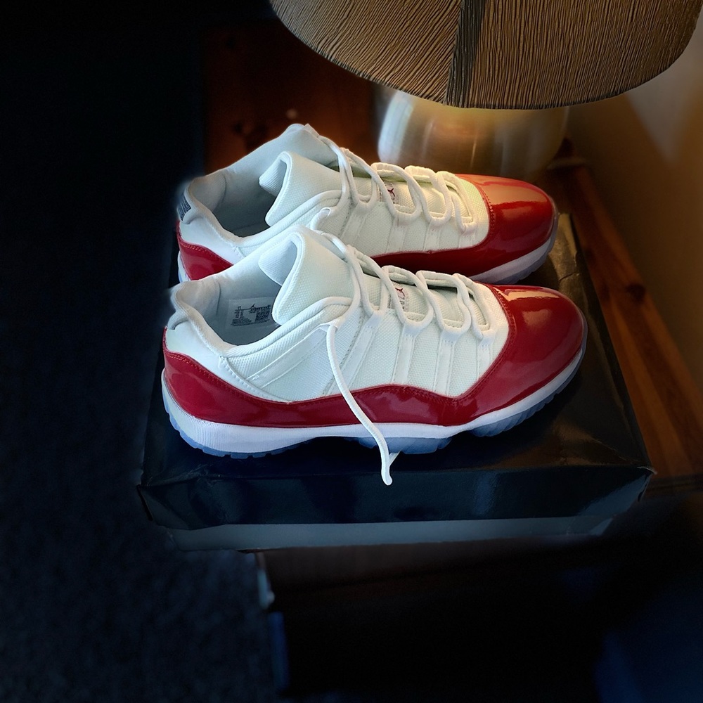 Retro cherry 11 lows selling for cheap if not sold I’ll keep